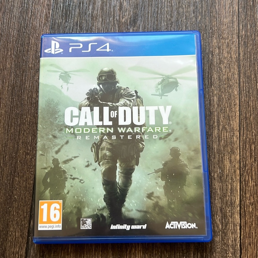 PS4 Call of Duty Modern Warfare